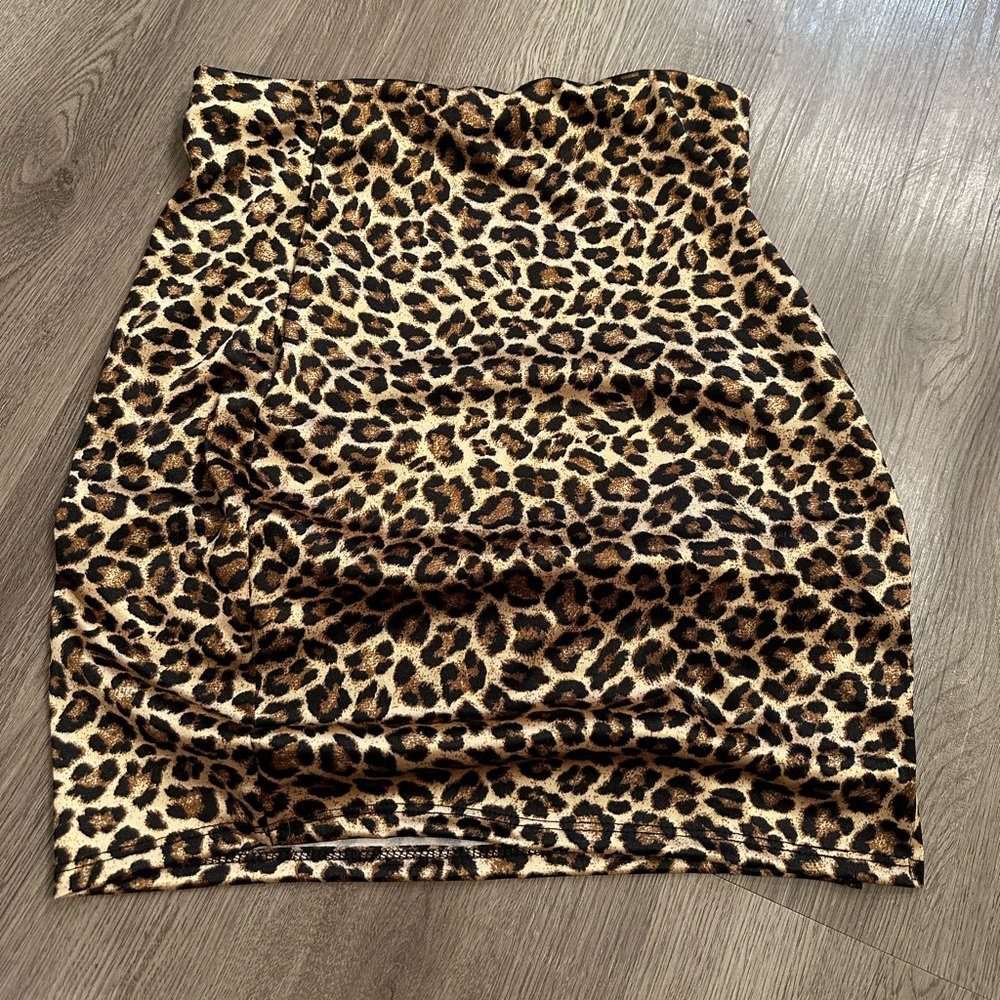 Cheetah skirt